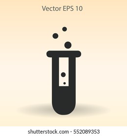 Test-tube vector illustration