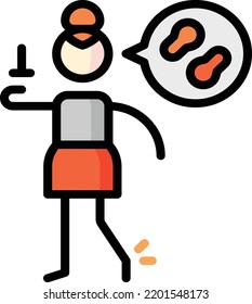 ilustración de material de elemento de diseño aislado de tétanos. Vector de fondo blanco