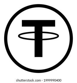 Icono de anclaje, símbolo criptodivisa