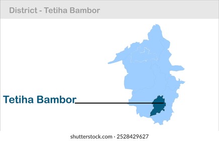 Tetiha Bambor sub-district map, Munger District, Bihar State, Republic of India, Government of Bihar, Indian territory, Eastern India, politics, village, tourism
