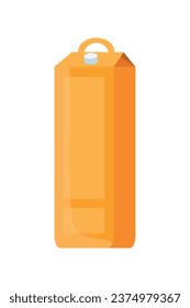 vector de ilustración de caja tetra aislado