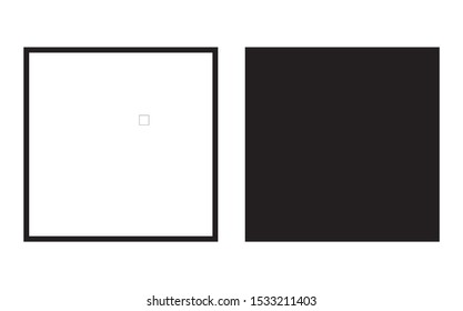 tetragon shapes with outlines and fill colors, fields for logos or symbols, math teaching pictures.