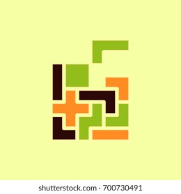 Tetris pieces, playing tetris blocks