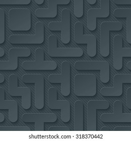 Tetris wallpaper. 3d seamless background. Vector EPS10.