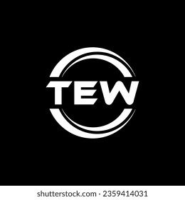 TEW Logo Design, Inspiration for a Unique Identity. Modern Elegance and Creative Design. Watermark Your Success with the Striking this Logo.