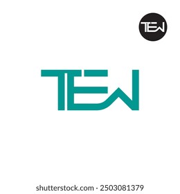 TEW Logo Letter Monogram Design