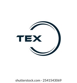 Logotipo de TEX. Diseño T E X. Letra TEX blanca. TEX, diseño de logo de letra TEX. Diseño del logotipo de la letra X en ORO,