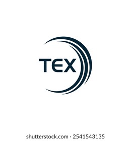 TEX logo. T E X design. White TEX letter. TEX, T E X letter logo design. T E X letter logo design in GOLD,