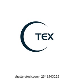 TEX logo. T E X design. White TEX letter. TEX, T E X letter logo design. T E X letter logo design in GOLD,