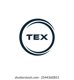 Logotipo de TEX. Diseño T E X. Letra TEX blanca. TEX, diseño de logo de letra TEX. Diseño del logotipo de la letra X en ORO,