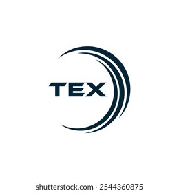 Logotipo de TEX. Diseño T E X. Letra TEX blanca. TEX, diseño de logo de letra TEX. Diseño del logotipo de la letra X en ORO,