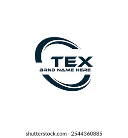 Logotipo de TEX. Diseño T E X. Letra TEX blanca. TEX, diseño de logo de letra TEX. Diseño del logotipo de la letra X en ORO,