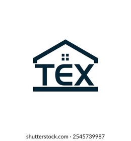 Logotipo de TEX. Diseño T E X. Letra TEX blanca. TEX, diseño de logo de letra TEX. Diseño del logotipo de la letra X en ORO,