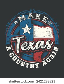 Texas best quote vector for sticker or Clothing Apparel