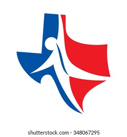 texas chiropractic logo vector,