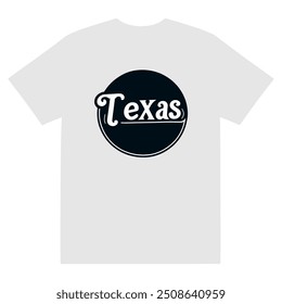 texas city t shirt fashion sticker vector illustration template design