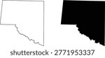 Texas county map Vector Daviess County Indiana Map Stock Illustration