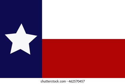 Texas Flag Stock Vector (Royalty Free) 462570457