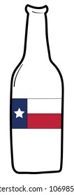 Texas Flag Beer