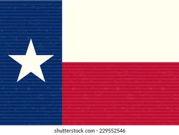 Texas Flag Grunge Background