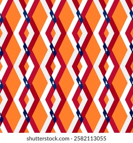 texas flag rhombus pattern background. vector illustration