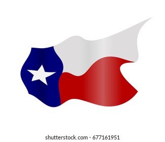 texas flag, US, usa state, flag element.