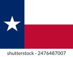 texas, texas flag -vector illustration