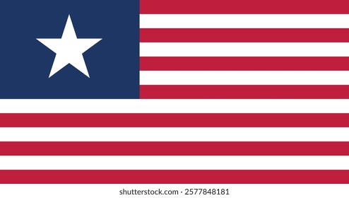 Texas (1835–1839) Flag Vector Illustration Premium Quality