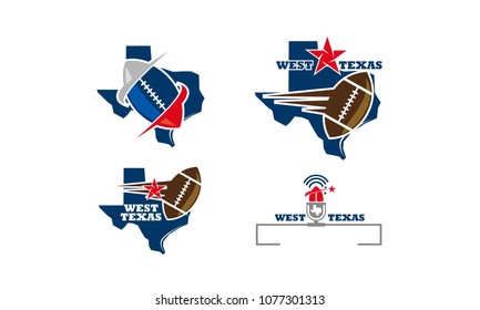 Texas Football Template