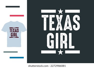 Diseño de camisetas para chicas de Texas