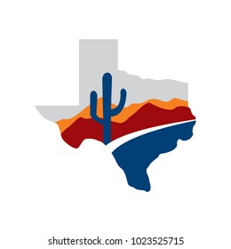 Texas Hills Logo Vector