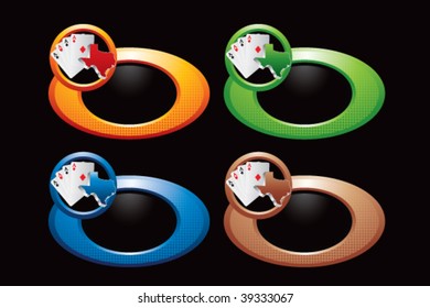 texas hold em on colored rings