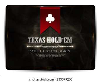 Texas Hold Em-card Design