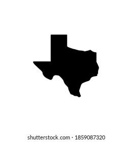 Texas icocn vector. texas sign symbol