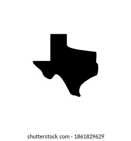 Texas icocn vector. texas sign symbol