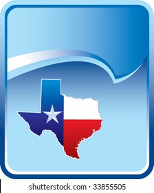 texas icon on background with rip curl