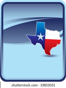 texas icon on classic clean background