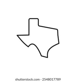 Texas icon web design in vector