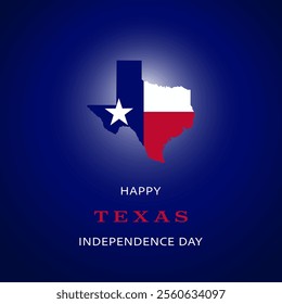 Texas Independence Day. Happy Texas Independence Day Background Template. 