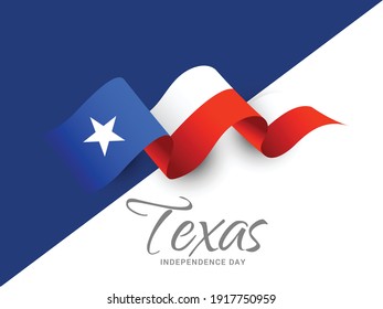 Texas independence Day Poster Or Banner Background