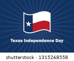 Texas Independence Day vector. Texas flag vector illustration. March 2, 2019. Important day