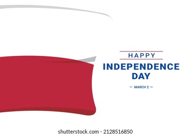 Texas Independence Day. Vector Illustration. The illustration is suitable for banners, flyers, stickers, cards, etc.	
