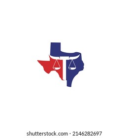 Texas Law logo or icon design