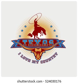 Texas logo.
