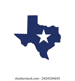 texas logo vector. lone star of texas logo vector.