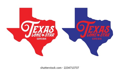 Texas lone star est.1845 bundle package patriot theme background can use for website,advertisement banner brochure banner souvernir printing coffee mug cab vector eps.