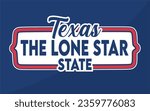 Texas the lone star state