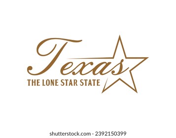 Texas The Lone Star State Logo