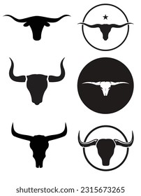 Texas Longhorn Head Svg Icons svg