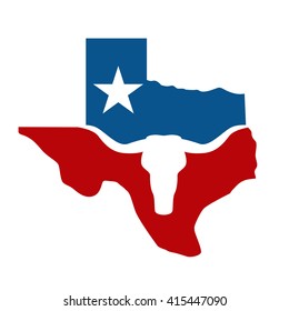 Texas And Longhorn Logo
